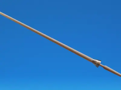 Cavalry Lance 2 Low-poly 3D model