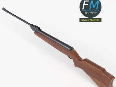 Carabine rifle 3D model