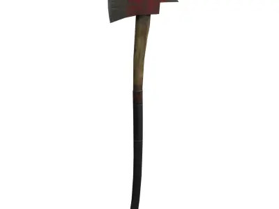 Game-Ready Axe 3D model