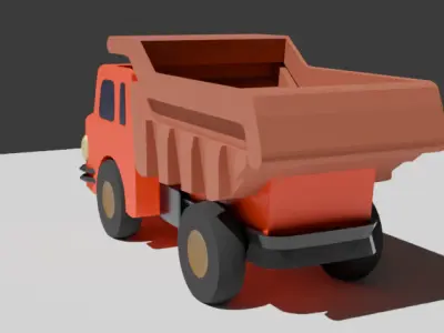 truck toy 3D print model by traorefahadaziz