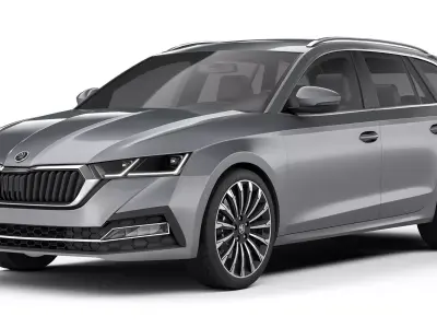 Skoda Octavia Combi 2020 3D model