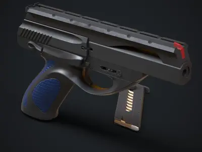 game ready Beretta Neos Low-poly 3D model