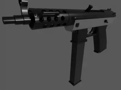 SUBMACHINE GUN 3D model