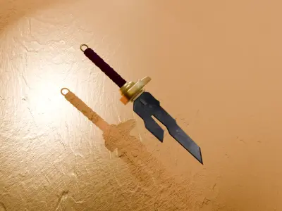 Toji Inverted Spear of Heaven game-ready low-poly Low-poly 3D model