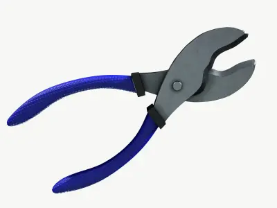 Wire cutter 3D model