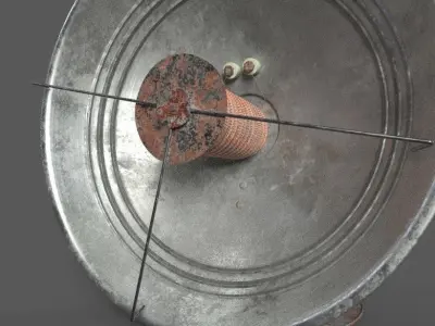 Old Heater 3D model