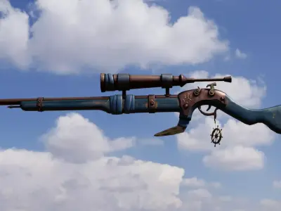 Sbiper Rifle 2022 3D model