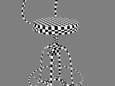 Industrial Chair Free 3D model