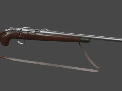 akm model humanoid Low-poly 3D model