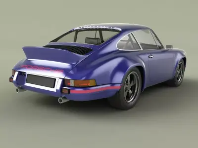 Porsche 911 RSR 3D model