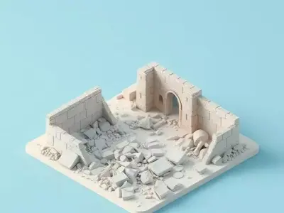 Ancient Ruins 3D model