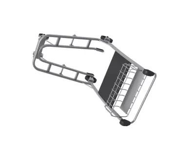 Airport Luggage Trolley  3D model purchase