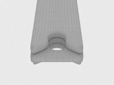 Axe Rusty Free 3D model