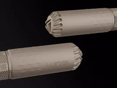 HUXWRX Flow556K L Low-poly 3D model