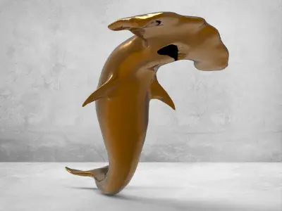 Hammer Shark 3D model