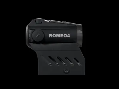 Sig Sauer Romeo 4 Reflex Sight Low-poly 3D model