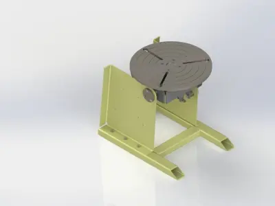 Welding Positioner Welding Rotator  For Manufacturing 3D model