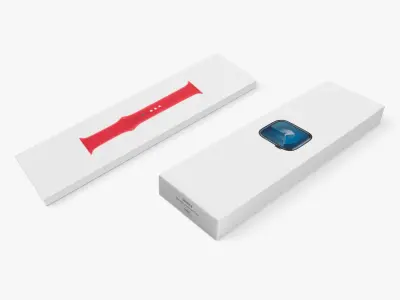 Apple Watch Packagings Collection 3 3D model