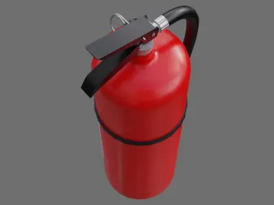 Fire Extinguisher 1A Low-poly 3D model