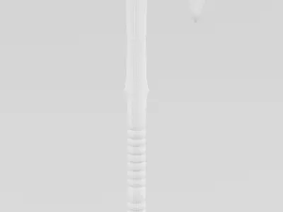 Worn-Out Axe 3D model