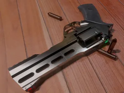 Chiappa Rhino 60ds HD Low-poly 3D model