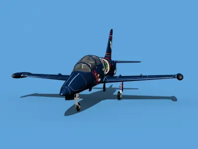 Aero Vodochody L-39C Albatross V12 3D model