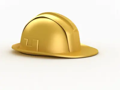 Construction Helmet 3D model