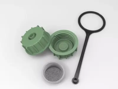 Gallon Cap 3D model