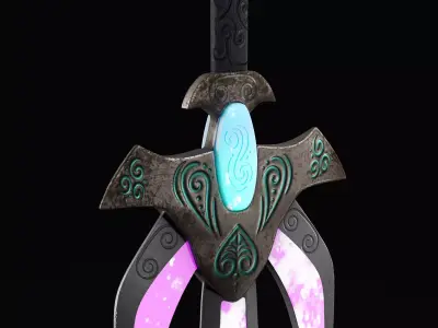 si fi sword 02 3D model