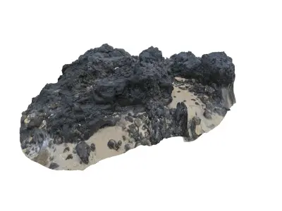Lava Rocky Beach Pack 3 3D model