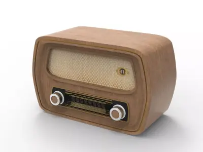 CLASSIC RADIO 3D model