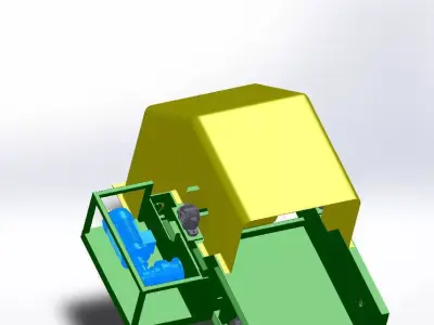 BELT CONVEYOR W105L176 Free 3D model