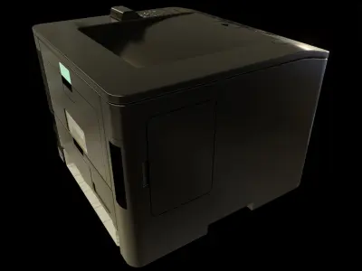 3D Laser Printer 3D model