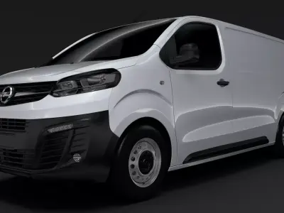 Opel Vivaro Van L3 2020 3D model