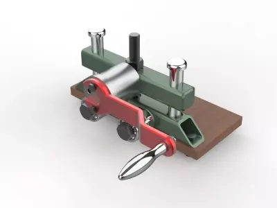 MANUAL BENDING APPARATUS Low-poly 3D model