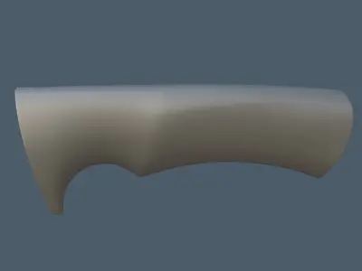 Hunting Knife 3D Printing Free 3D print model