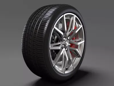 HSV GTS Maloo GEN F2 wheel 2017 3D model
