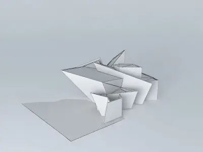 exhibition space 3D model