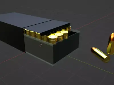 Ammunition Box 3D model purchase
