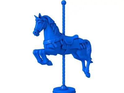 Carousel Horse -  Carousel Horse  3D print model