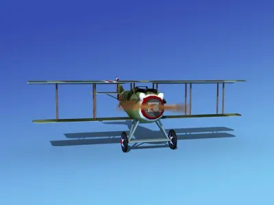 SPAD VII 3D model