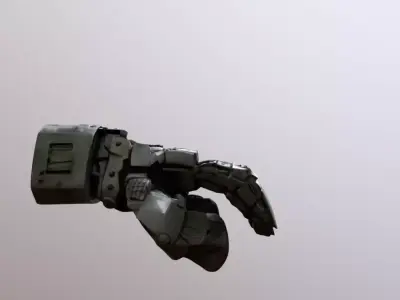 Robotic hand Free 3D model