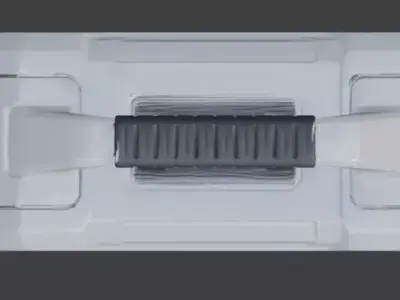 Futuristic Sci-Fi Portable Energy Generator 3D  Low-poly 3D model