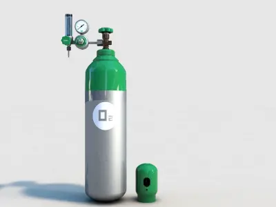 Oxygen Tank 3D model