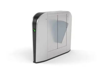 Automatic Turnstiles Gate 3D model purchase