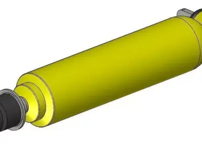 Truck Shock Absorber NAPA 94257 Free 3D model