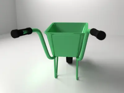 Wheelbarrow - 3D model buy