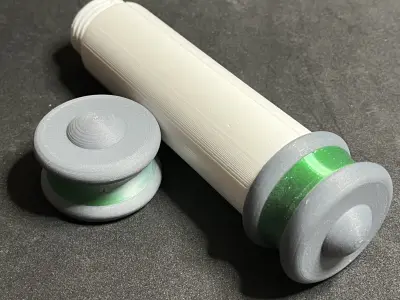 Scroll Case Gift Tube 3D print model
