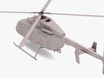 Fire Scout MQ-8C 3D model