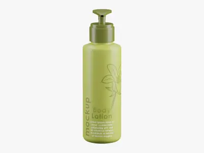 Body Lotion 3 3D model